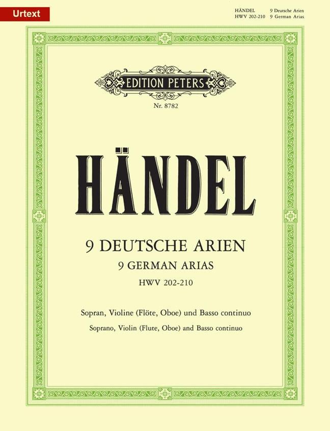 9 German Arias HWV 202-210